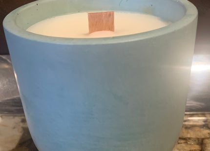 Solid Concrete Vessel Candles
