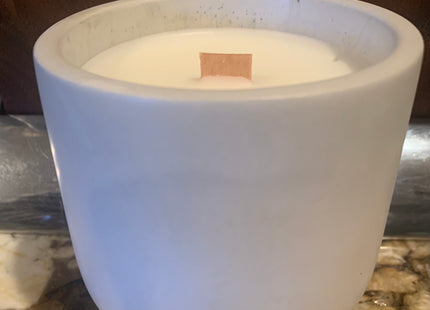 Solid Concrete Vessel Candles