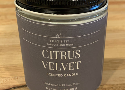 CITRUS VELVET