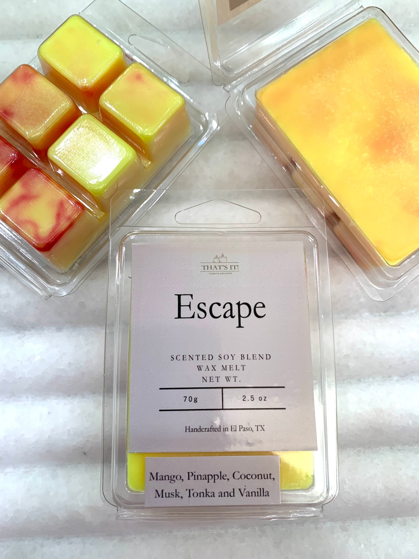 Scented Soy Tart Wax Blend Melts