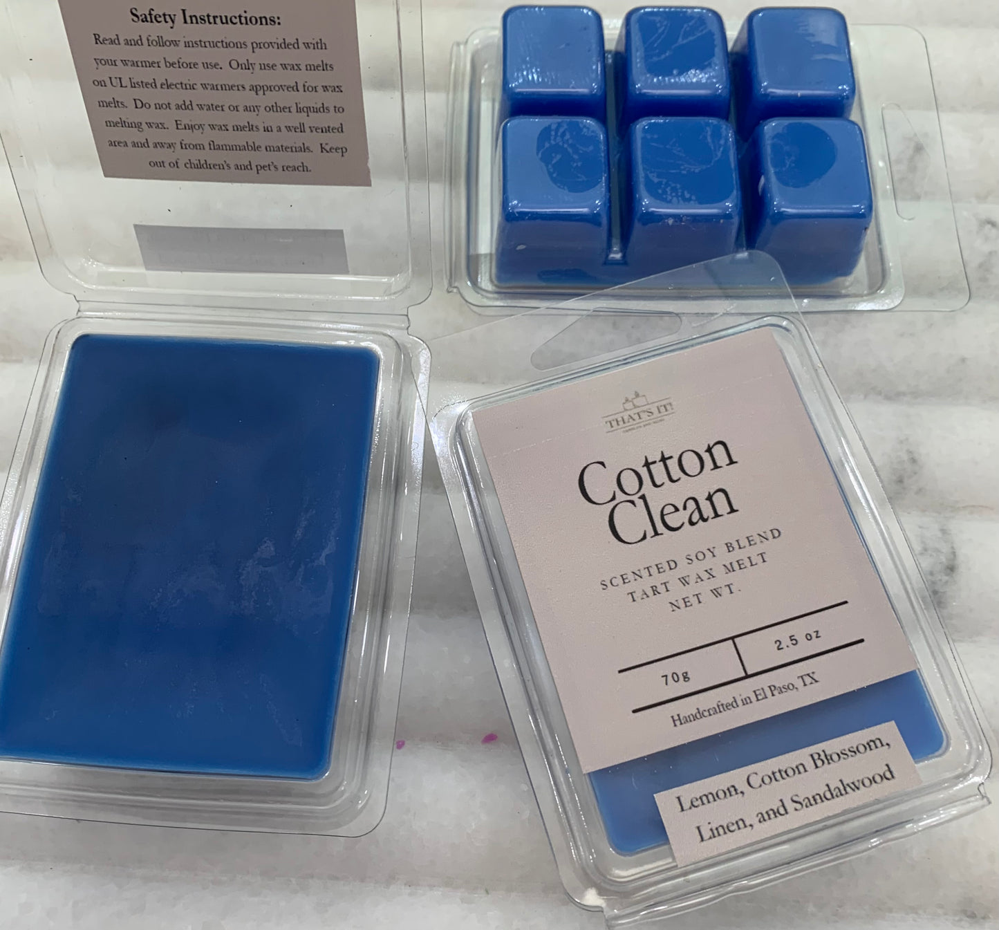 Scented Soy Tart Wax Blend Melts