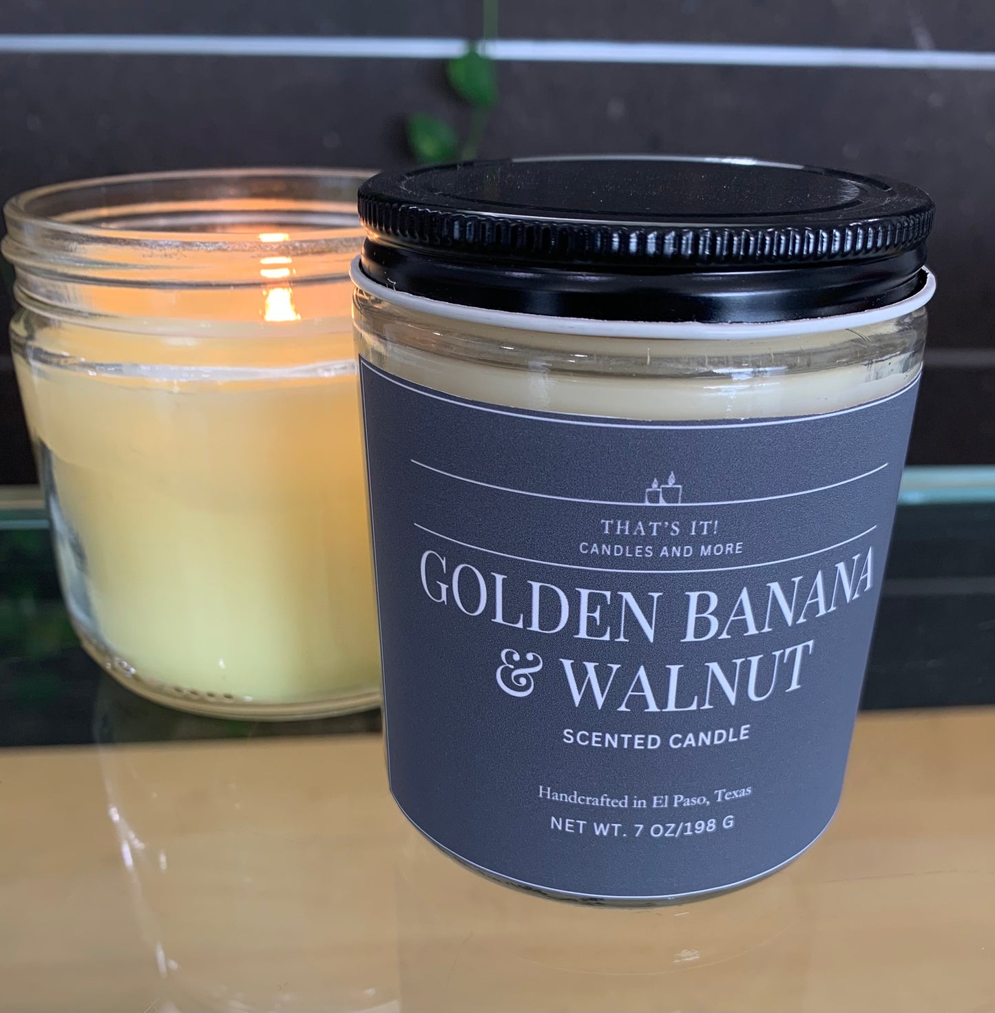 Golden Banana and Walnut