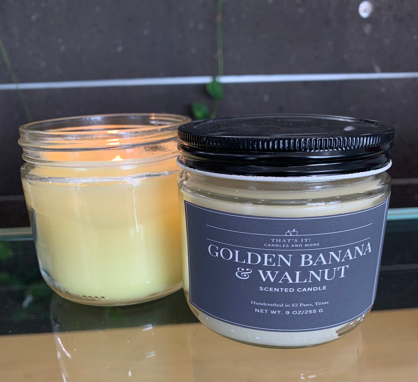 Golden Banana and Walnut